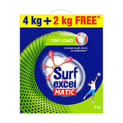 "Surf excel Top Load Washing Powder (4 kg + 2 kg) - Click here to View more details about this Product